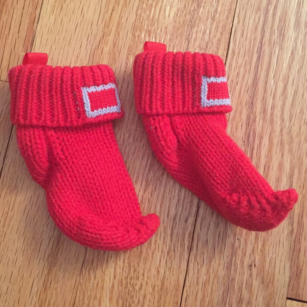 Infant elf booties